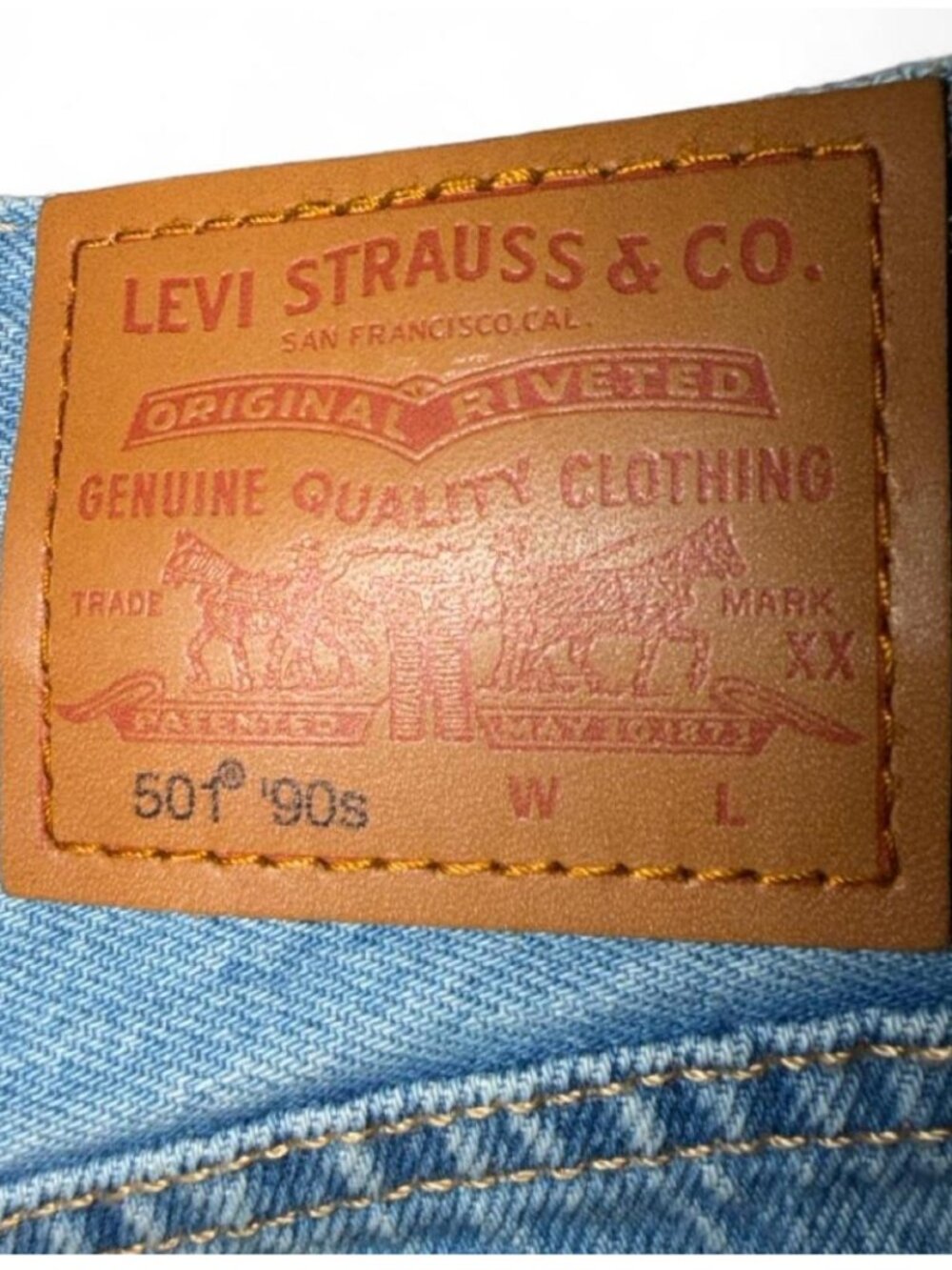 Levi's 90's 501 Jeans sz 29 - Picture 3 of 5